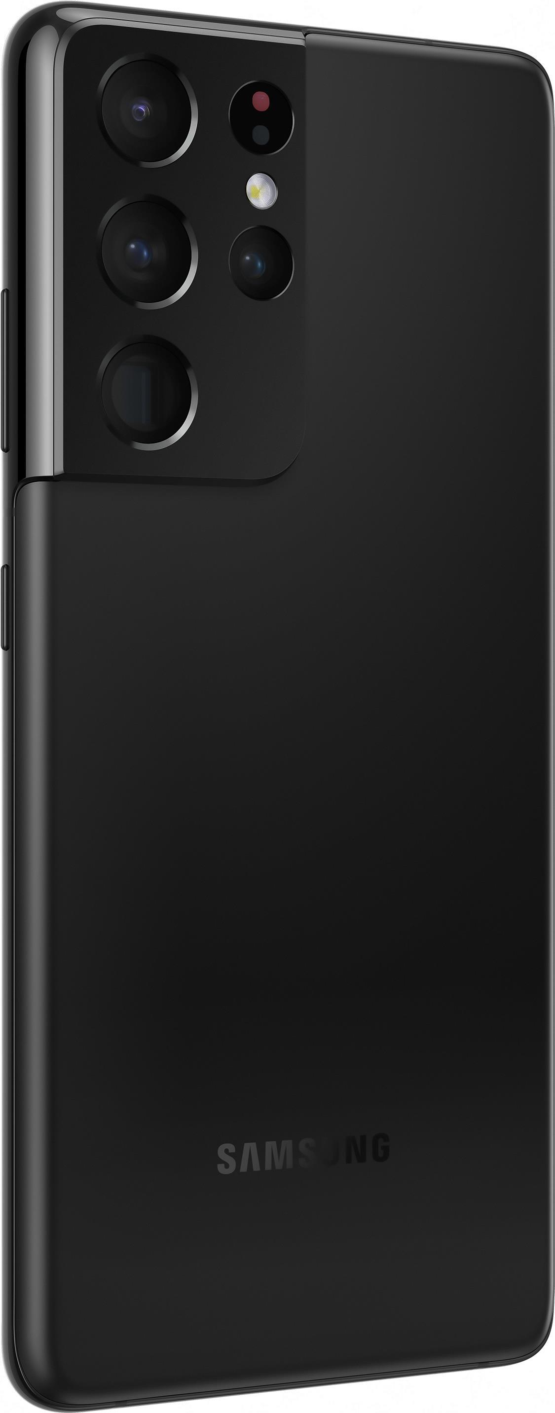 Samsung Galaxy S21 Ultra 5G SM-G998 17,3 cm (6.8" ) Dual-SIM Android 11 USB Typ-C 12 GB 256 GB 5000 mAh Schwarz (SM-G998BZKGEUB)