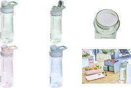 keeeper Trinkflasche "daria", 0,73 Liter, nordic-green aus PP, Maße: (B)95 x (T)71 x (H)240 mm, große Öffnung für - 1 Stück (1871331500000)