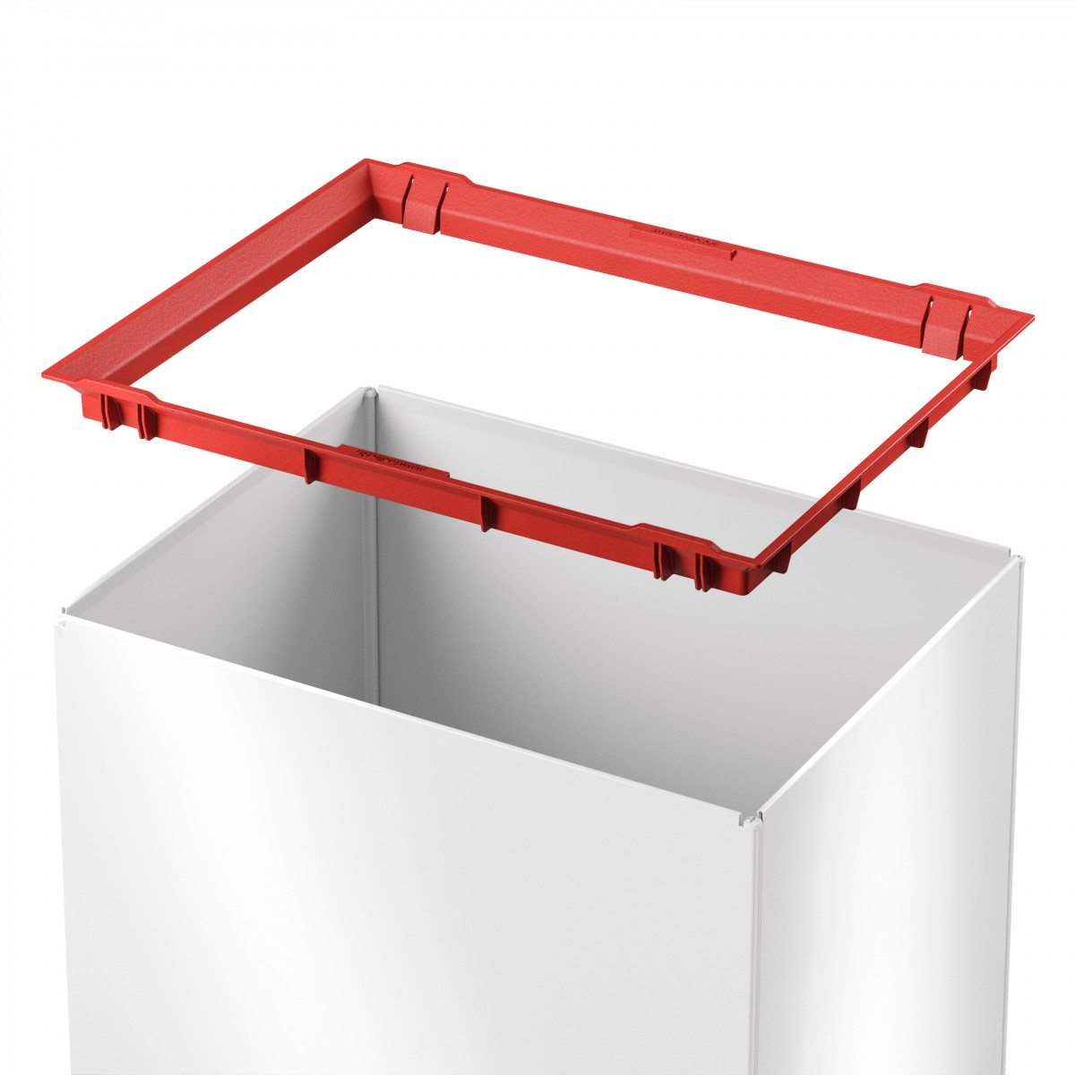 Hailo Big-Box Swing L Abfalleimer 35 l Weiß