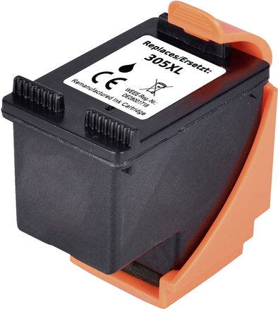 Renkforce Tinte ersetzt HP 305XL (3YM62AE) Kompatibel Schwarz RF-I-HP305XLBK RF-5628892 (RF-5628892)