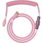 Glorious PC Gaming Race GMMK Coiled Cable Pixel Pink Spiralkabel USB-C/USB-A - pink (GLO-KB-ACC-CBL-COIL-PPNK)