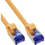 InLine® Patchkabel Slim, Cat.6A, S/FTP, TPE (LSZH) flexibel, PoE, gelb, 3m (74903Y)