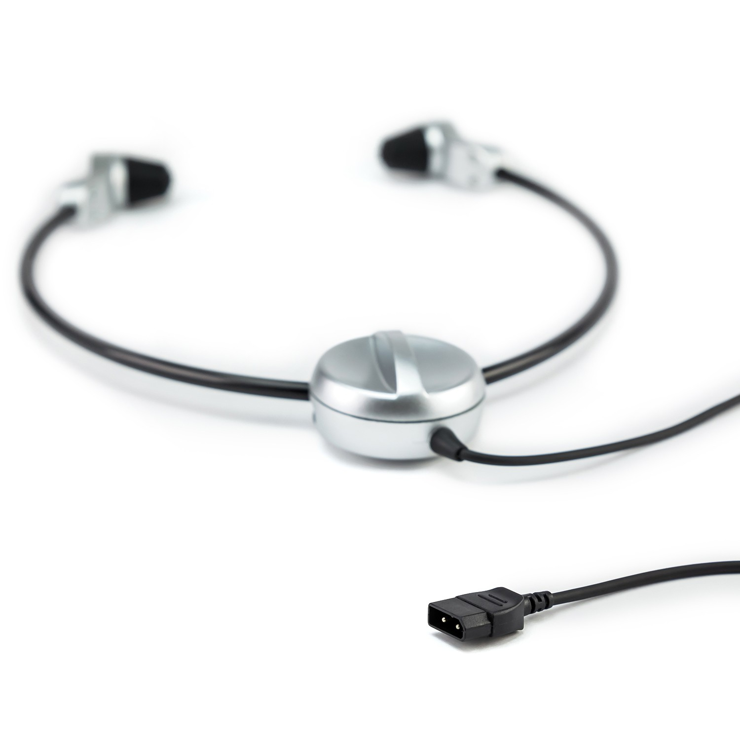 Grundig Digta Swingphone 568 GBS Kabelgebundene Ohrhörer Schwarz, Silber