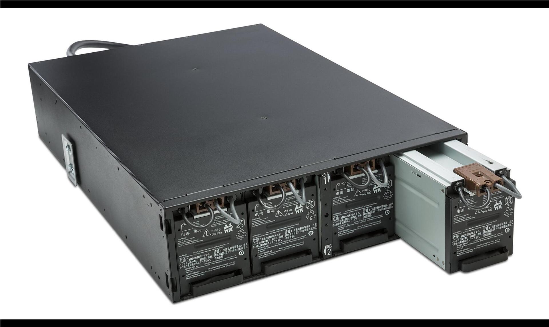 APC Smart-UPS SRT 192V Batteriegehäuse für 5kVA/6kVA RM Schwarz