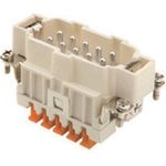 ILME Stifteinsatz Gr.57.27 CSHM 10 10P+PE Silber SQUICH 16A 500V 1 (CSHM10)