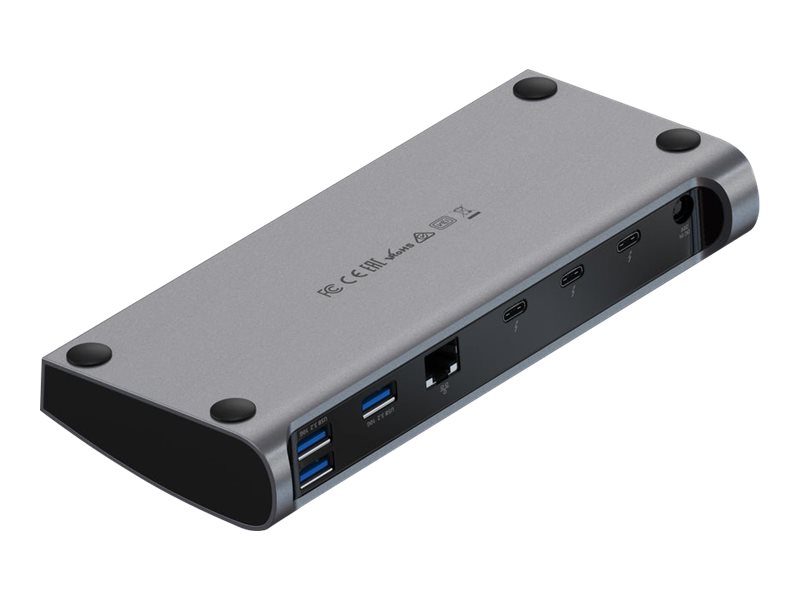 Satechi Thunderbolt 4 Dockingstation ST-UCT4DM 3 x Thunderbolt 4 1GbE Grau