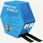 3M Dual Lock SJ355DCF REF Klettband zum Aufkleben Pilzkopf (L x B) 5000 mm x 25 mm Schwarz 1 Paar (7100297488)