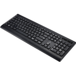 Renkforce RF-5799534 Kabellos Tastatur Deutsch, QWERTZ Schwarz (RF-5799534)