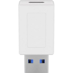 Goobay 55225 Kabelschnittstellen-/Gender-Adapter USB-C USB 3.0 (type A) Weiß (55225)
