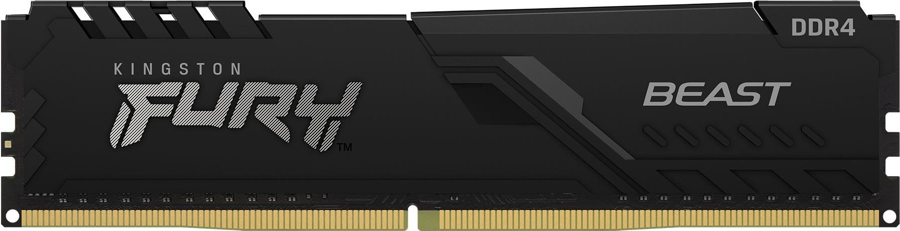 Kingston FURY Beast DDR4 64 GB RAM 2x32 GB 3200 MT/s CL16 DIMM Kit Schwarz