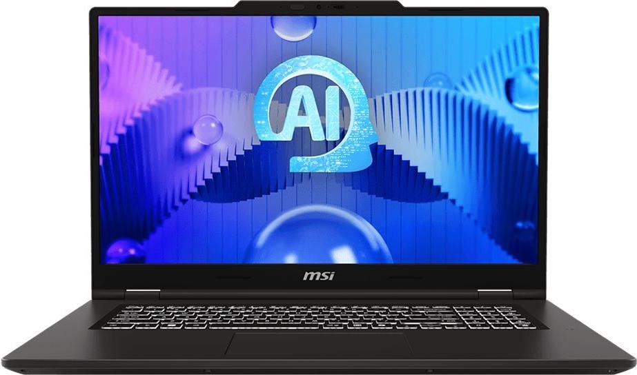 MSI Venture 17 AI A1MG-007 - 17,3" FHD 144 Hz Display, Intel Core Ultra 5 125H, 16GB DDR5 RAM, 512GB SSD, FreeDOS (0017U2-007)