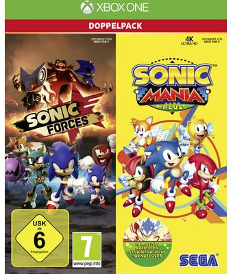 SEGA Sonic Mania Plus & Sonic Forces Double Pack Xbox One USK: 6 (1031134)