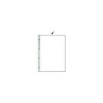 HETZEL Prospekthülle Standard, A3 quer, PP, genarbt, 0,08 mm oben offen, Lochung: 80-80-80 mm, mit Lochrandverstärkung (22443490)