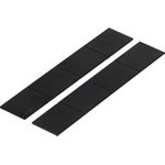 styro Unterteilungs-Set styrodoc, 2 Querstege, schwarz 1 Längs- und 2 Querstege, Material: Polystyrol, - 1 Stück (268-430.95)