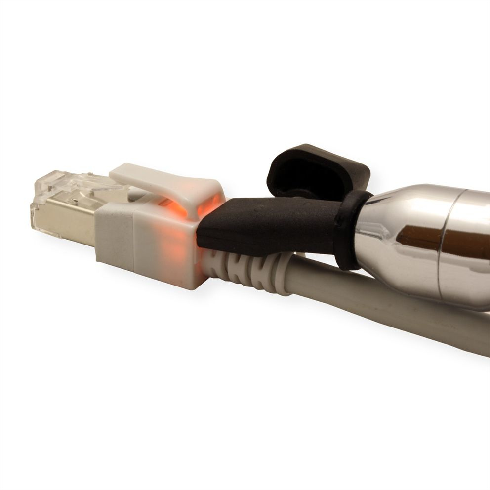Sacon 442601.05 Netzwerkkabel Cat6 S/FTP 0,5 m Grau