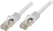 shiverpeaks®-BASIC-S--RJ45 Patchkabel S/FTP,PIMF,RohkabelCat.7 Rohkabel Halogenfrei, weiß, 5,0m (BS75515-W)