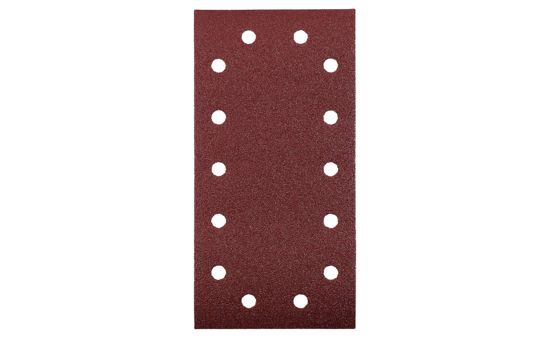 kwb 818908 Schleifpapier 115 x 230 mm K 80 5 St. Braun