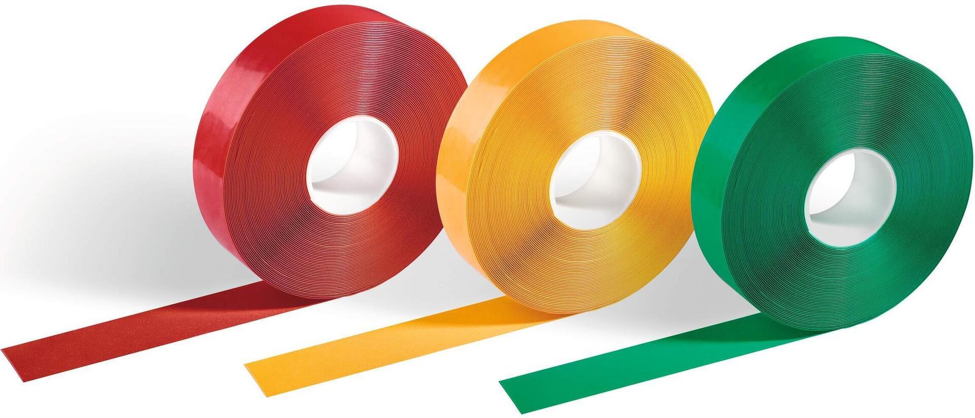 DURABLE DURALINE® Bodenmarkierungsband 50 mm x 30 m Gelb