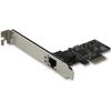 StarTech.com ST2GPEX PCI Express Netzwerkkarte (1 Port, 2.5Gbps 2.5GBASE-T, PCIe LAN Adapter Karte) - Netzwerkadapter - PCIe x4 Low-Profile - 10M/100M/1G/2,5 Gigabit Ethernet x 1