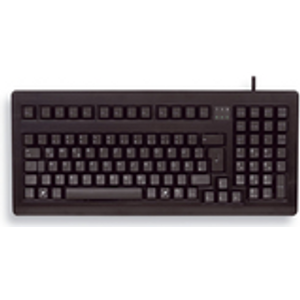 CHERRY MX1800 - Tastatur - PS/2, USB - Englisch - US - Schwarz