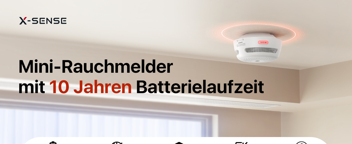 X-Sense x-S XS01 Rauchwarnmelder Kabelgebunden Weiß