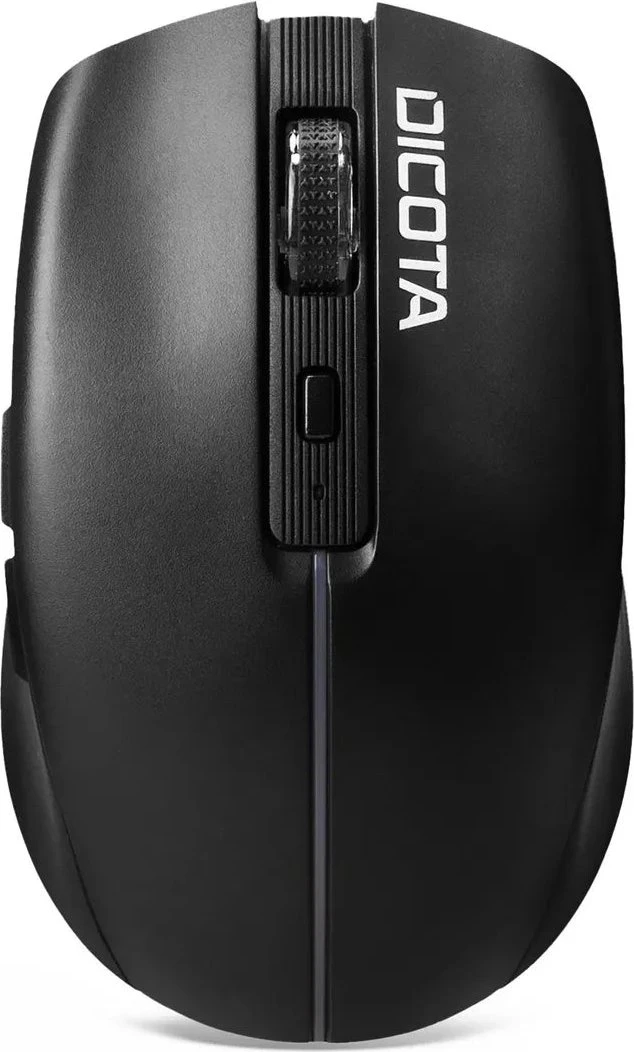 DICOTA D32044B Bluetooth Funkmaus 1600 DPI Kabellos Wiederaufladbar (D32044B)