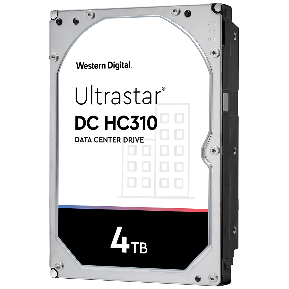 Western Digital Ultrastar DC HC310 3.5"  4000 GB Serial ATA III (HUS726T4TALA6L4)