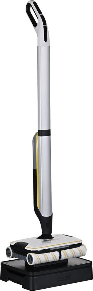 Kärcher FC 7 Plus Cordless Hartbodenreiniger – 45 Min. Laufzeit – Silber/Weiß