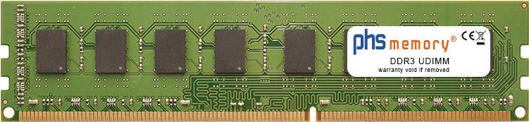 PHS-MEMORY 4GB RAM Speicher für Jetway TA55M1 DDR3 UDIMM 1600MHz (SP242301)