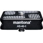 Walimex Mantona Schnellwechselplatte "Arca Swiss", 40 mm schwarz (1021460)