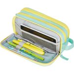 Herlitz Neon Weiches Federmäppchen Polyester Mintfarbe - Gelb (50043736)