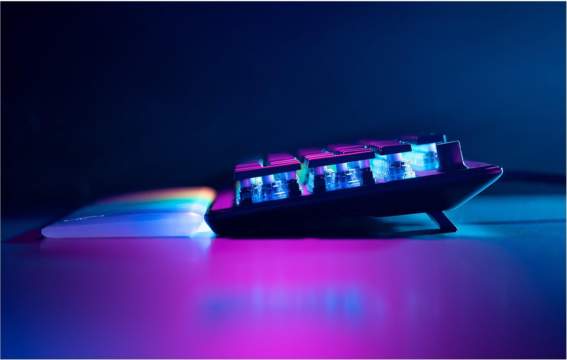 Turtle Beach Vulcan II Max Optomechanische Gaming-Tastatur RGB QWERTZ Schwarz