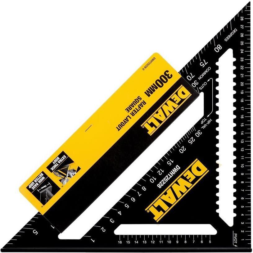 DEWALT Speed Square-Anschlagwinkel 30cm DWHT25228-0 (DWHT25228-0)