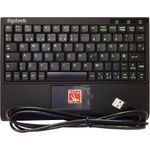 Tastatur, Super-Mini, Smart-Touchpad, USB, schwarz, Spanisch (ACK-3410 (ESP))