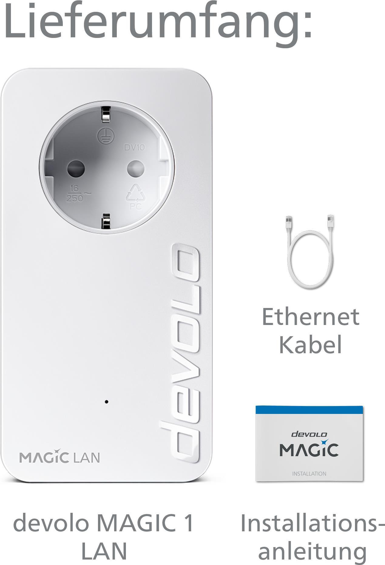 DEVOLO Magic 1 LAN (1200 Mbit/s) günstig & sicher Online einkaufen 