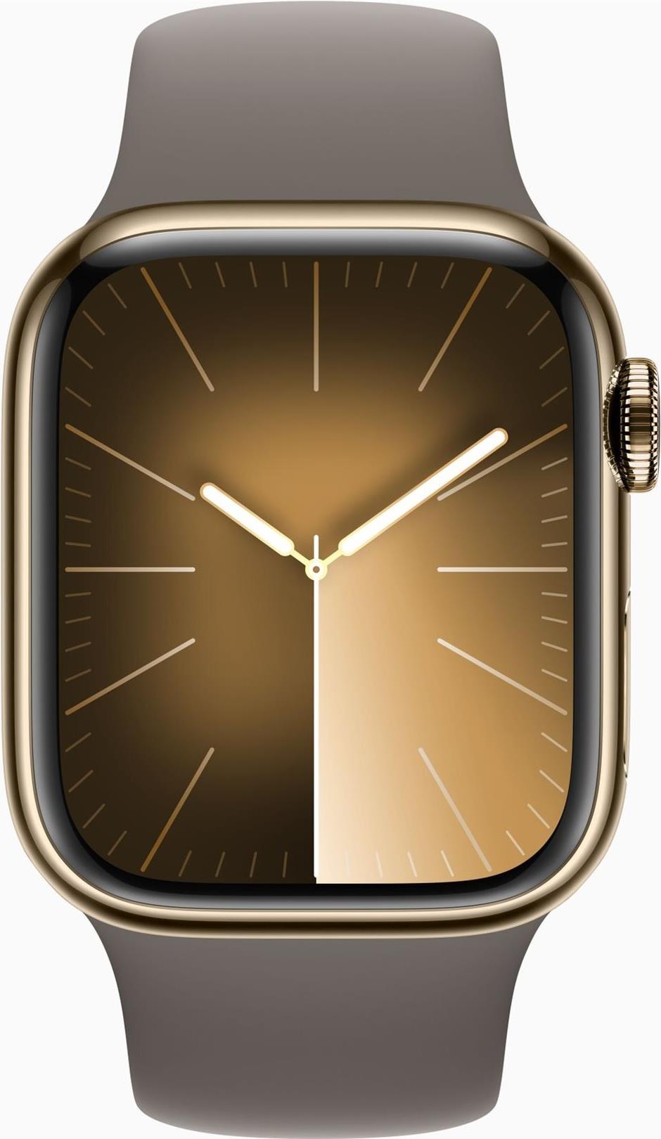 APPLE Watch Series 9 GPS + Cellular 41mm Gold Stainless Steel Case  