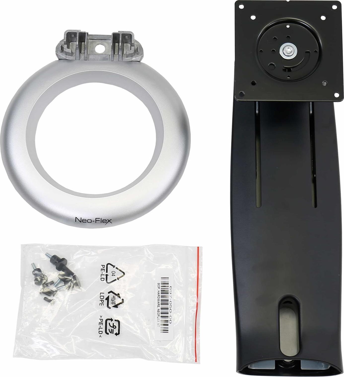 Ergotron Neo-Flex LCD Stand für Monitore Schwarz, Silber