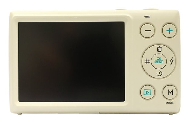 Yashica DigiMate 100 Kompaktkamera 64 MP 2,7" TFT 4K Weiß