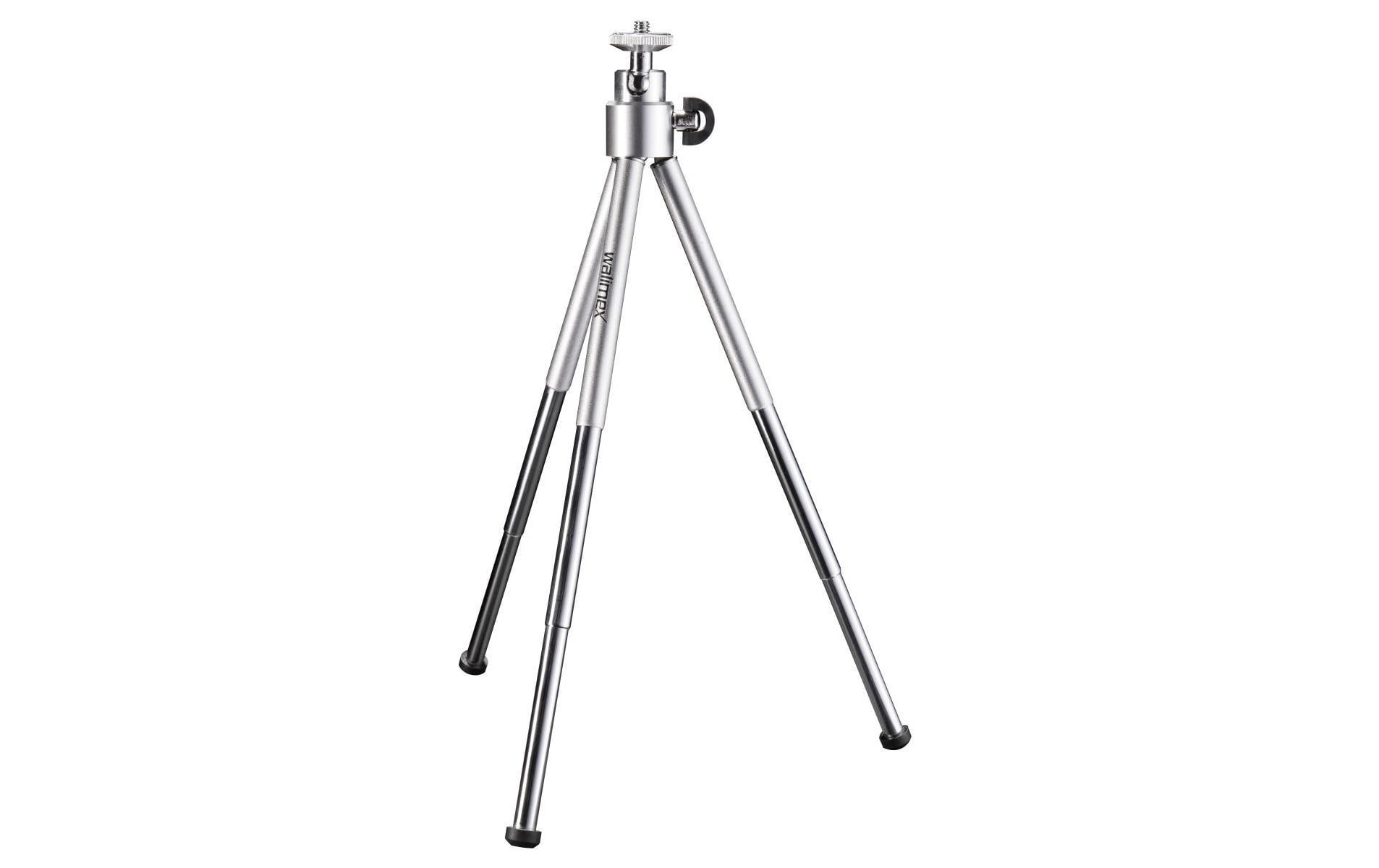Walimex WT-070 Mini Stativ 27 cm Aluminium Silber