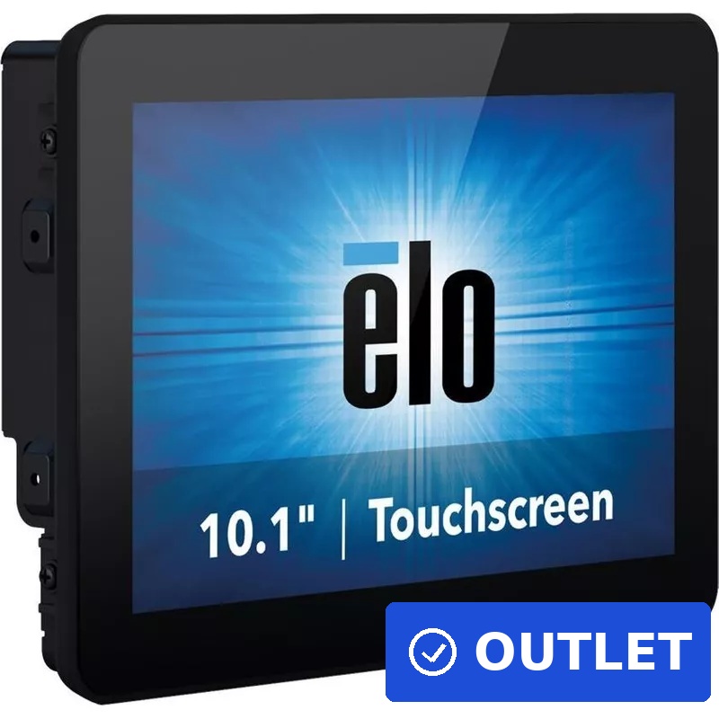 Elo 1093L rev. B, 25,4cm (10''), Projected Capacitive, schwarz Touchmonitor (open-frame, 16:9 (Widescreen)), 25,4cm (10''), Projected Capacitive, 1280x800 Pixel, 25ms, Kontrast: 800:1, VGA, Display-Port, HDMI, Touchinterface: USB, IP65, inkl.: Kabel (USB, VGA, HDMI), separat bestellen: Netzteil, Netzkabel, Farbe: schwarz [Energieklasse E] (E321195) (geöffnet)