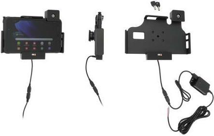 Brodit Halter aktiv Samsung Galaxy Tab Active 2 / 3 Molex Pogo-Pin abschließbar (736224)