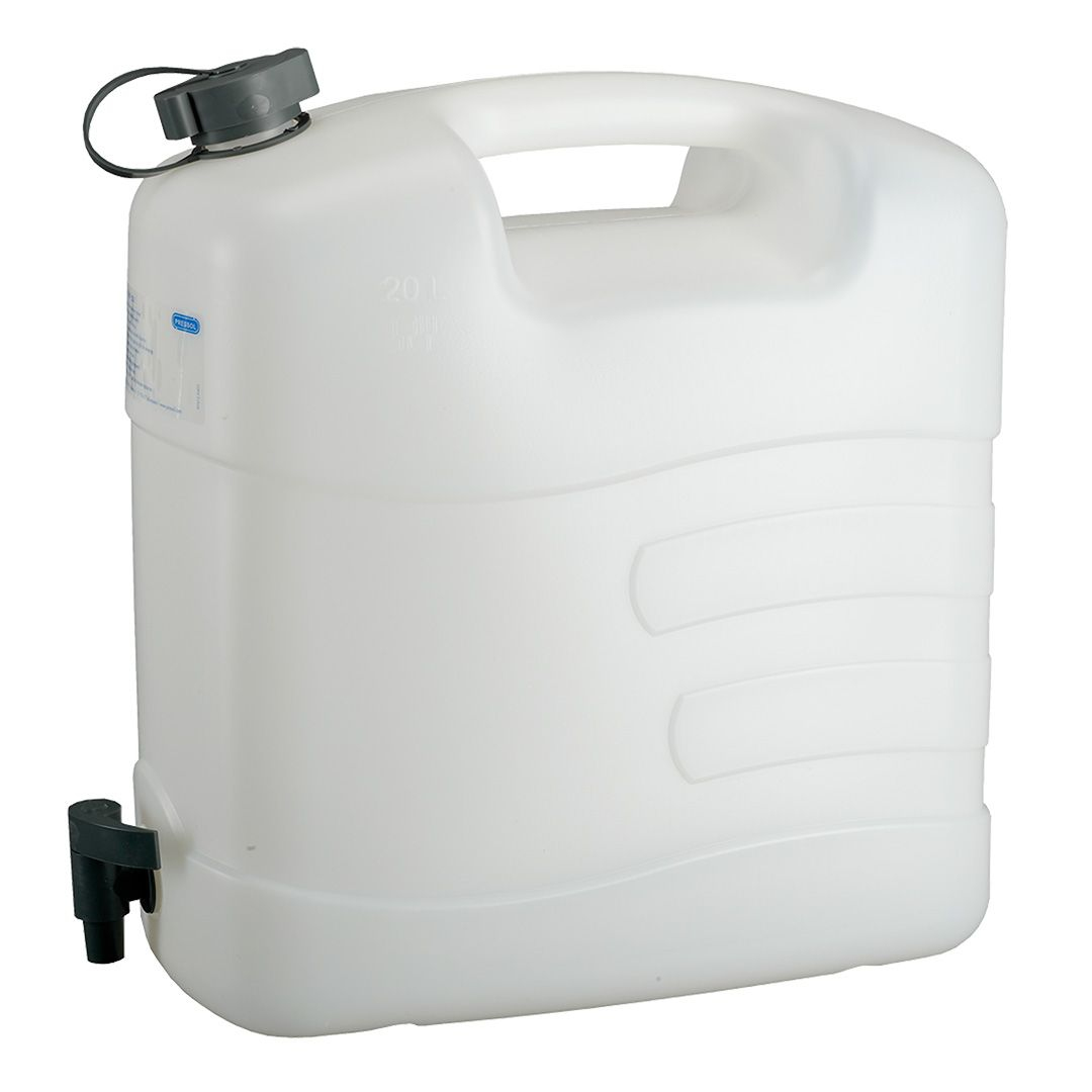 Pressol Kanister 20 l mit Ablasshahn Polyethylen Weiß