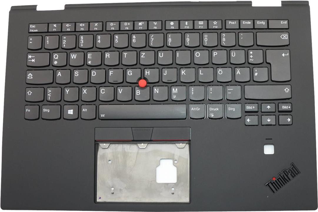 Lenovo Cover Black w/KBD German (01LX793)