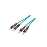 EFB-Elektronik Duplex Jumper ST-ST 50/125µ, OM3, LSZH, aqua, 3.0mm, 10m Hersteller: EFB Elektronik (O7013.10)