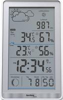 Technoline Wetterstation, Außentemperaturanzeige, Barometer (Luftdruckmesser), Innentemperaturanzeig