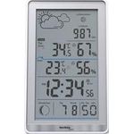 Technoline Wetterstation, Außentemperaturanzeige, Barometer (Luftdruckmesser), Innentemperaturanzeig