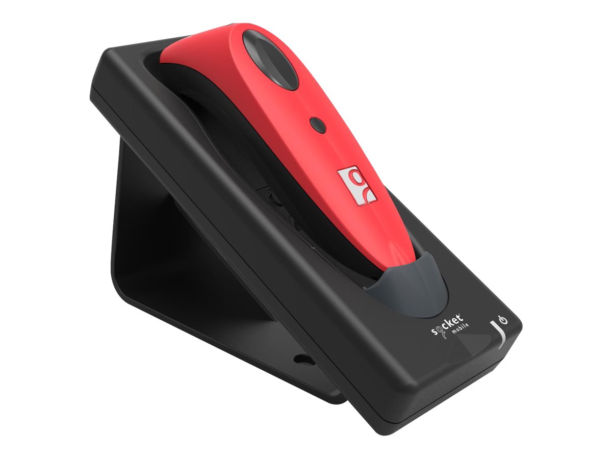 Socket Mobile Charging Cradle mit Verriegelung und Netzteil für 7C/7E/7M Schwarz