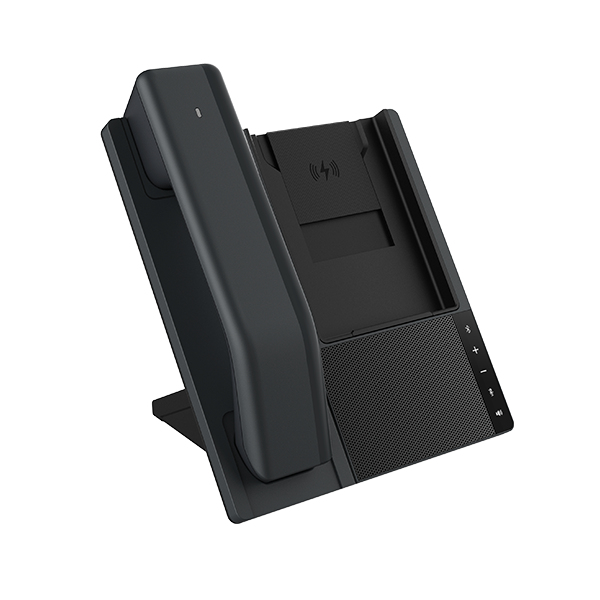 Fanvil DB20-H VoIP-Telefon mit Bluetooth 5.4 und kabellosem Smartphone-Ladegerät Schwarz