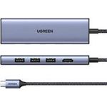 Ugreen Revodok CM511 USB-C auf HDMI, 3x USB-A 3.0, SD/TF (20956A)