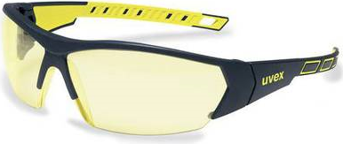 Uvex 9194365 Schutzbrille/Sicherheitsbrille Gelb - Schwarz (9194365)